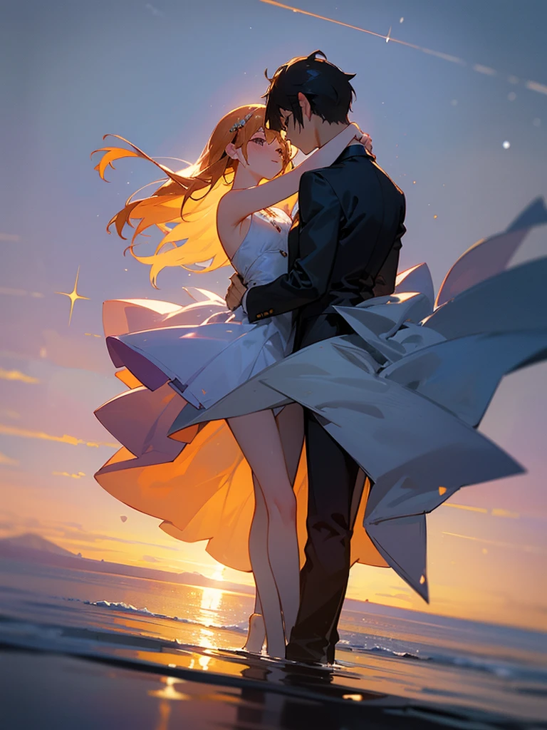 Of course, here are some English lyrics with a love theme:
(Verse 1)
Underneath the starlit sky, we dance,
In the silence of the night, romance.
Your laughter like a melody, so sweet,
In your arms, my heart finds its beat.
(Chorus)
You're the sunlight in my darkest day,
With you, my love, I'll always stay.
In your embrace, I find my home,
With you, my love, I'll never roam.
(Verse 2)
Every whisper of your name, a sigh,
With you, my love, I'll reach the sky.
In your eyes, I see my reflection,
A love so deep, it defies perception.
(Bridge)
Through the storms and the raging sea,
With you, my love, I'm wild and free.
In your touch, I find my salvation,
A love like ours, a divine creation.
(Chorus)
You're the sunlight in my darkest day,
With you, my love, I'll always stay.
In your embrace, I find my home,
With you, my love, I'll never roam.
(Outro)
So let's write our story, hand in hand,
Together forever, we'll take a stand.
In your love, I find my destiny,
With you, my love, I'm finally free.
Feel free to modify or expand upon these lyrics to suit your own style and emotions!,