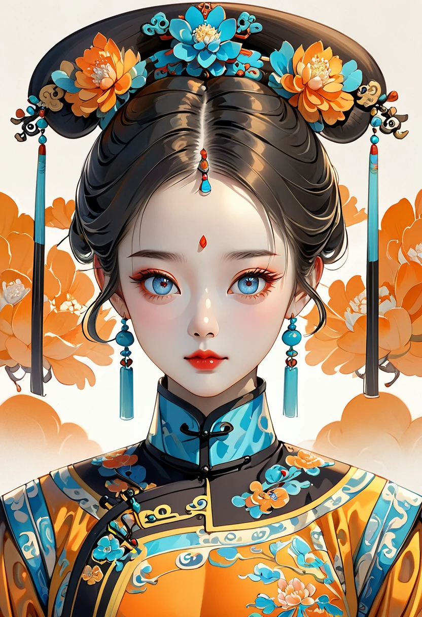 古风插画 清宫造型