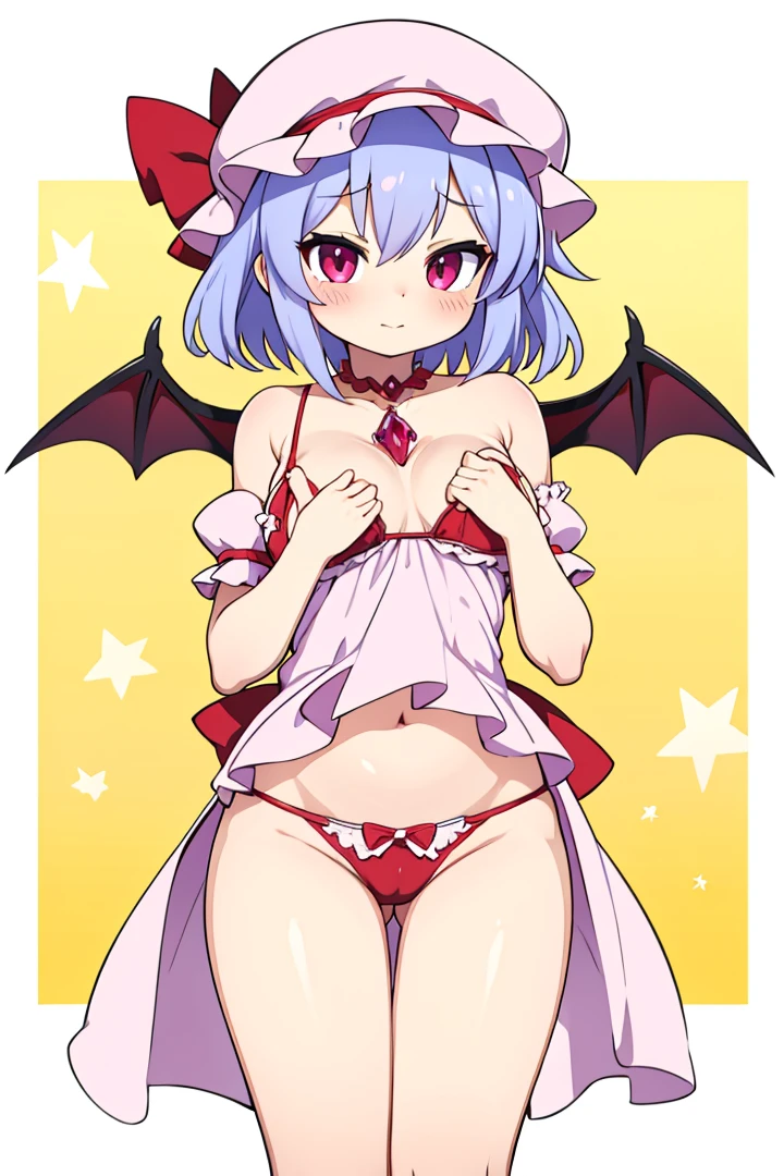 Remilia Scarlet Beautiful breasts cute face