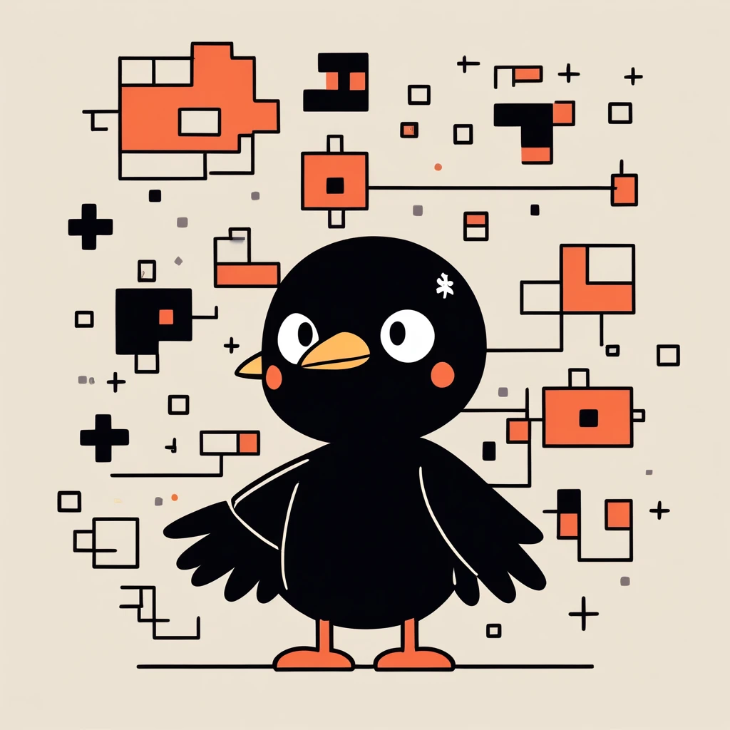 cute little raven