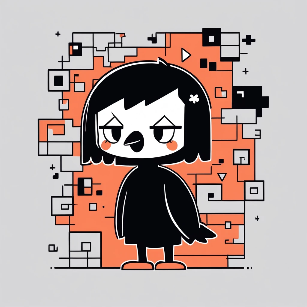 cute little raven