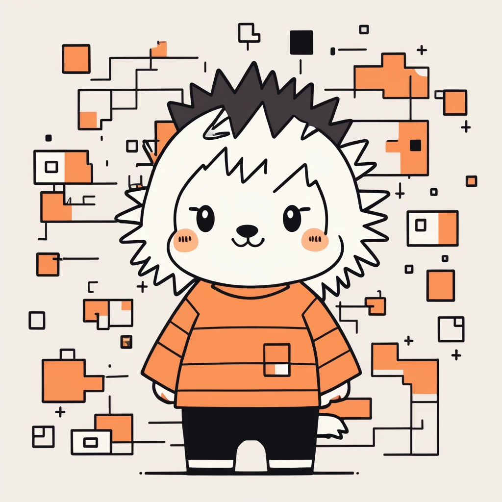 cute little porcupine