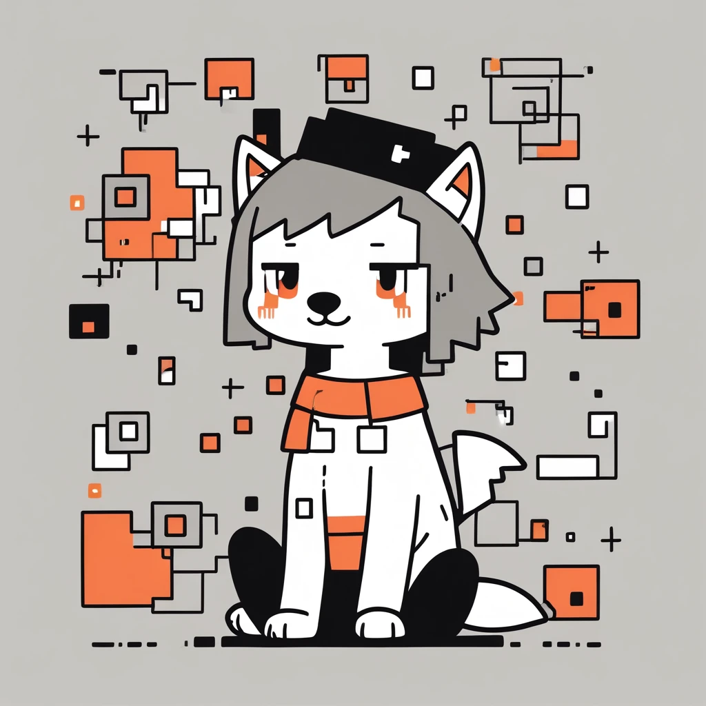 cute little wolf
