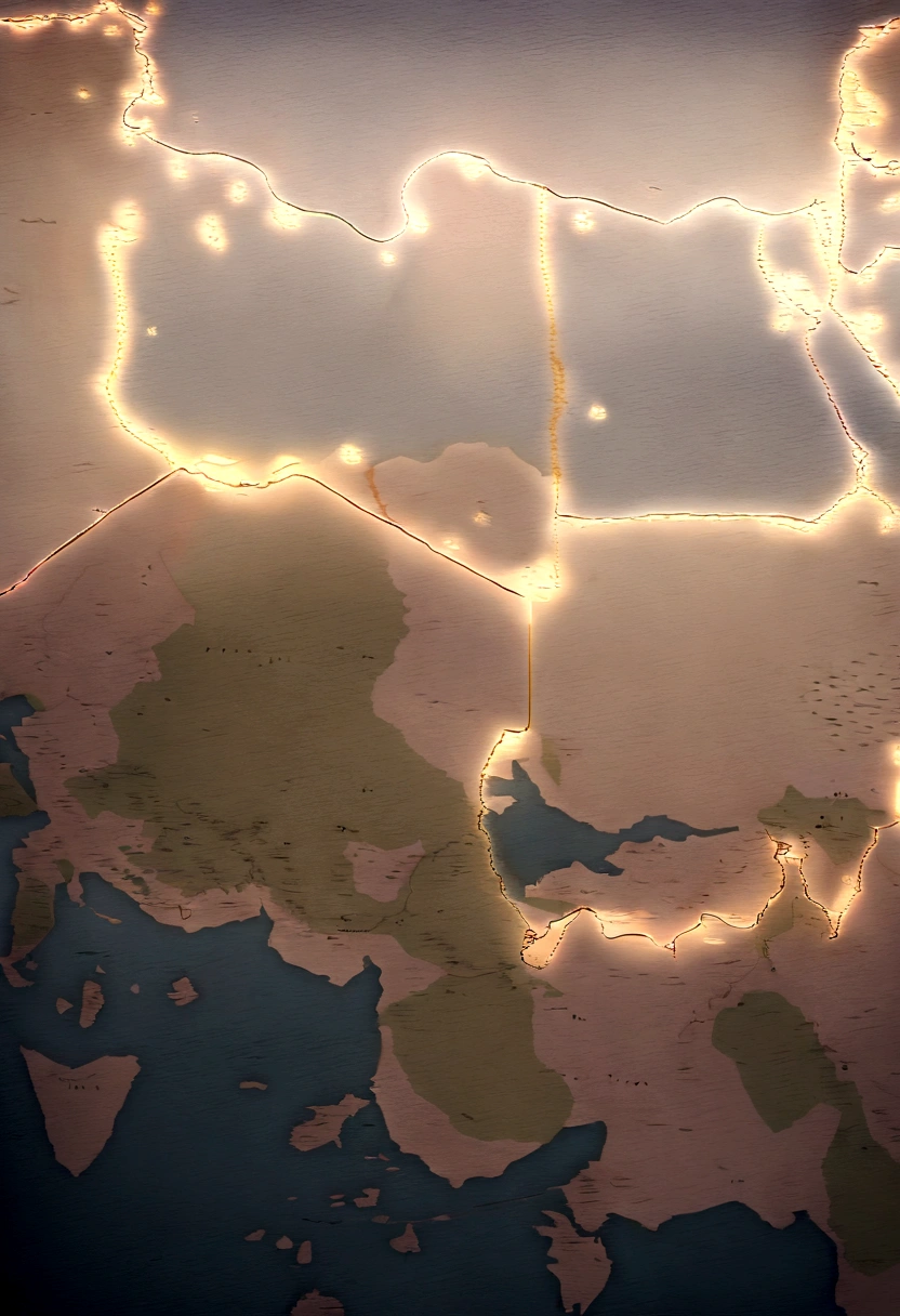 a map of the middle east and arab countries