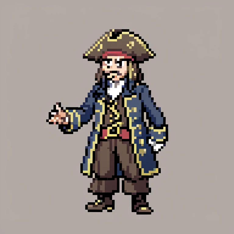 captain jack , pirates of caribbean simple background