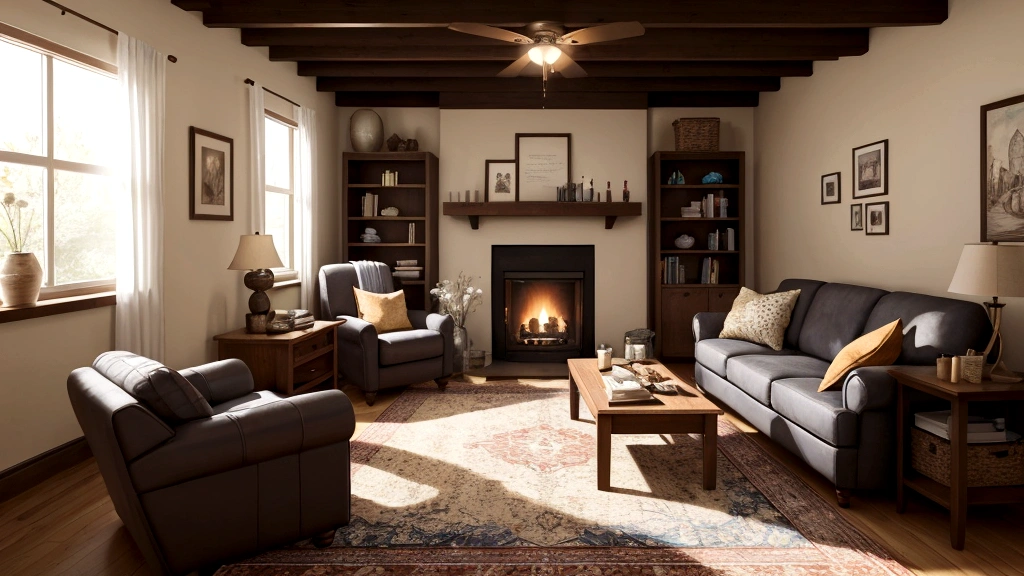 "Description: Illustrate a scene where individuals from various backgrounds are sharing their personal testimonies about afterlife experiences in a cozy, intimate setting such as a living room or a community hall.
Details: Use warm, inviting colors to create a sense of intimacy and connection. Include symbols of faith such as Bibles or crosses subtly placed around the room. This visual should convey the comfort and affirmation that come from sharing and listening to personal stories of faith and afterlife."
