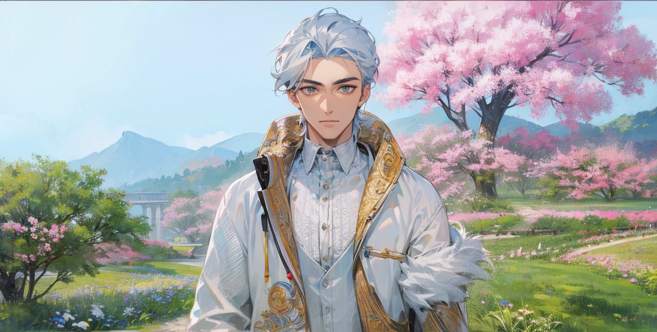 Cool, handsome, young