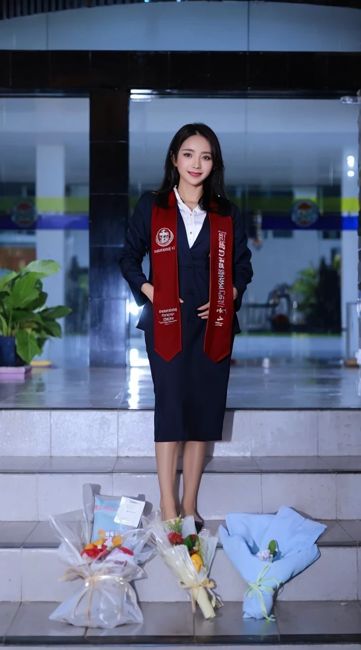 ((Heavy rain in the evening)),The blue outerwear was wet, exposing the underwear., wet, korean chinese woman, Pink and purple dress with cleavage and tunic., ((half body)), Smile and stick out your tongue, stand in the open, Songkran Thai, Chest 34 inches, ภาพhalf body, Look upขึ้น, hand holding hair, #songkran, city center, Pattaya, in Thailand, ((Small chest)), I held it behind my back., Golden hair, just the bangs, Powder on the face, Patch the dough, There is powder applied to the face., Half-up hairstyle, Zhi Pak, Showing the big front teeth, Broad shoulders, Look up, The body is soaked with sweat., Wet face, ((Glossy face)), ((ผิวGlossy face)), ((Oiled skin))