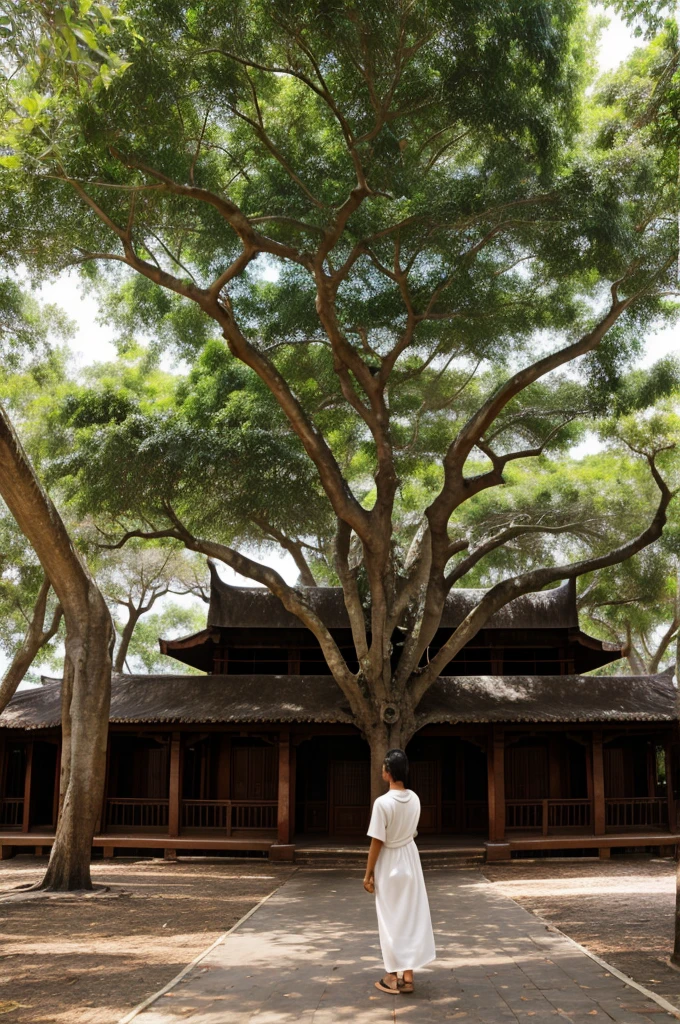Banyan tree on hand