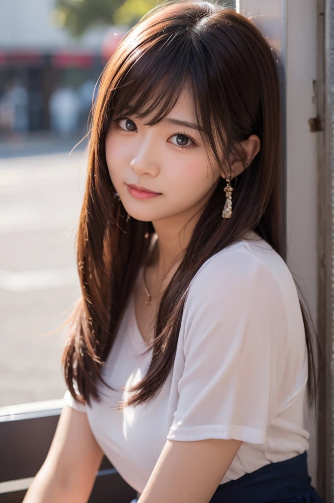Blushing　woman