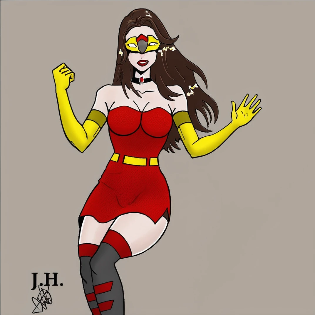 Using weapons and sexy clothes
