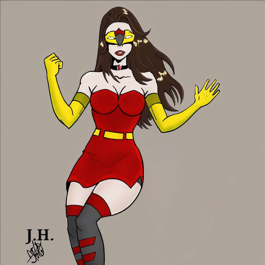 Using weapons and sexy clothes