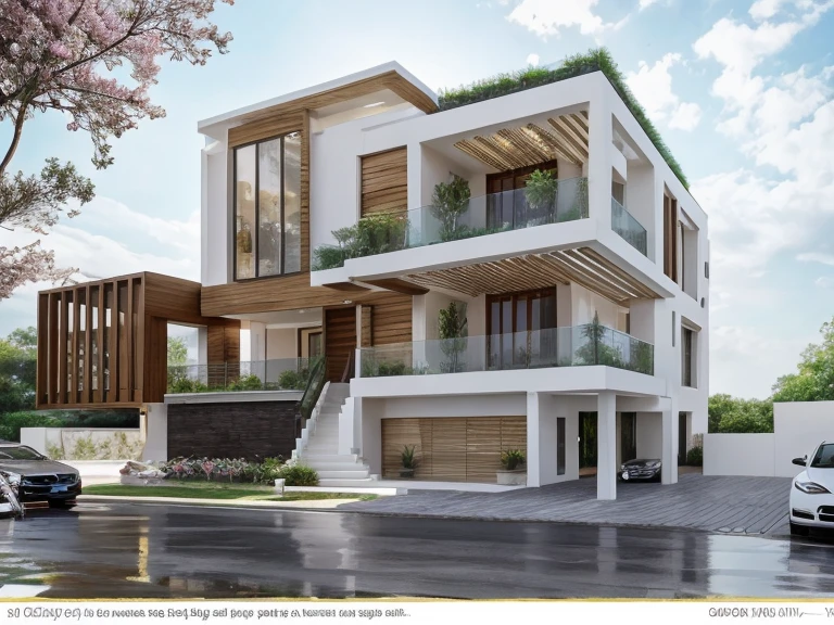 Make this structure look more luxurious and modern 
