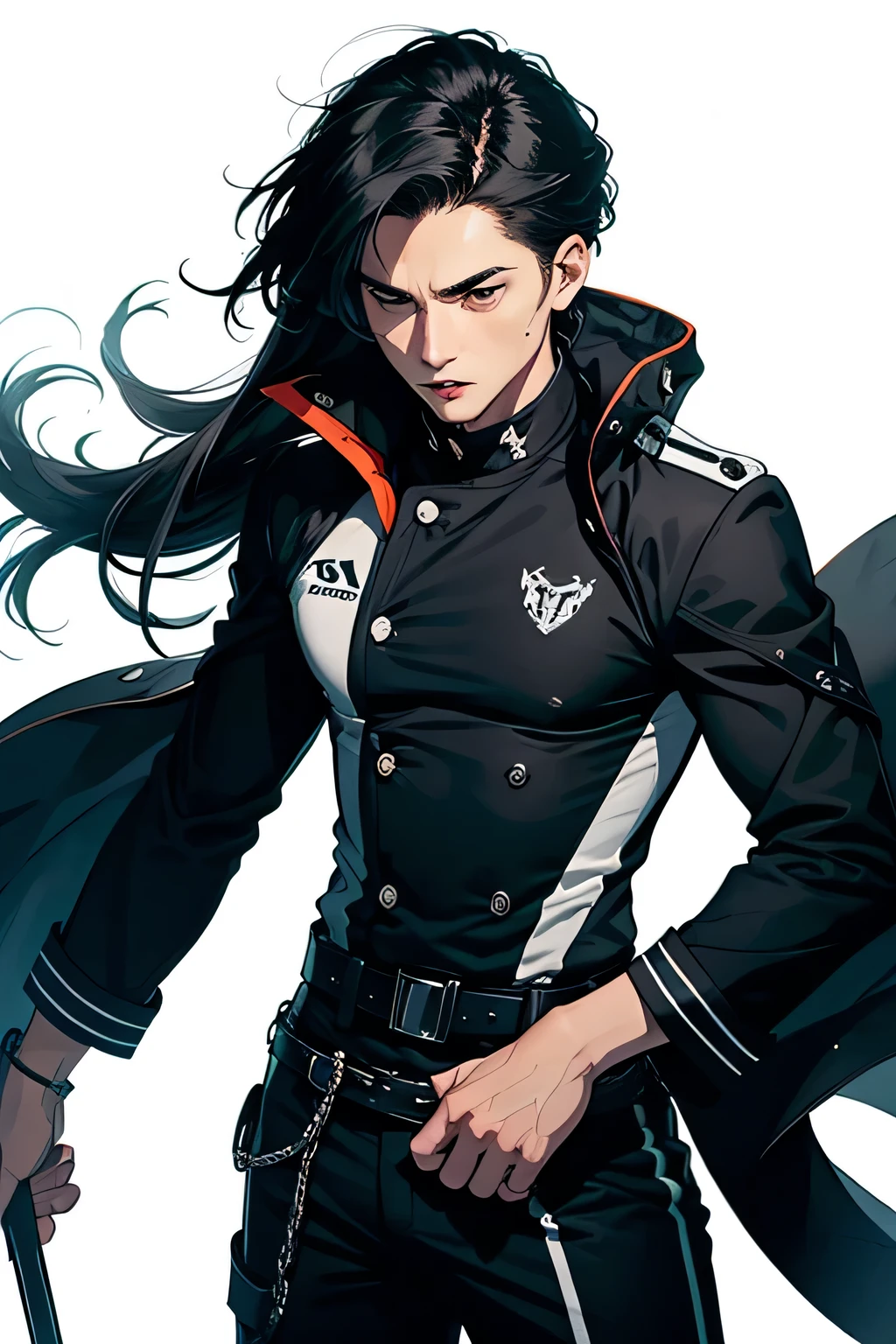 Male practitioners wear a striking black and white uniform. The primary color is black, symbolizing inner strength and discipline, while white accents represent the powerful energy and passion harnessed through the Buildforce technique