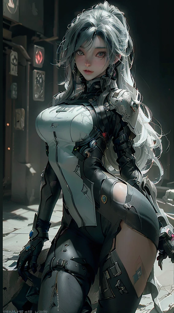 ((Best quality)), ((masterpiece)), (detailed:1.4), 3D, an image of a beautiful cyberpunk female,HDR (High Dynamic Range),Ray Tracing,NVIDIA RTX,Super-Resolution,Unreal 5,Subsurface scattering,PBR Texturing,Post-processing,Anisotropic Filtering,Depth-of-field,Maximum clarity and sharpness,Multi-layered textures,Albedo and Specular maps,Surface shading,Accurate simulation of light-material interaction,Perfect proportions,Octane Render,Two-tone lighting,Wide aperture,Low ISO,White balance,Rule of thirds,8K RAW,