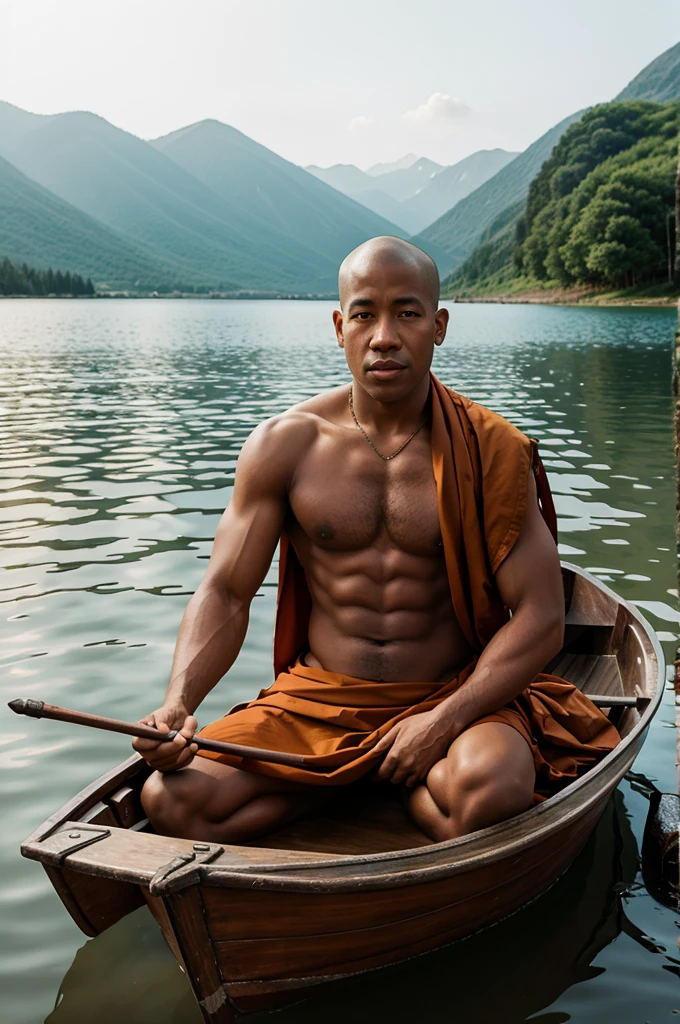 nude guy, <lora:FFTJobs:0.75> monk