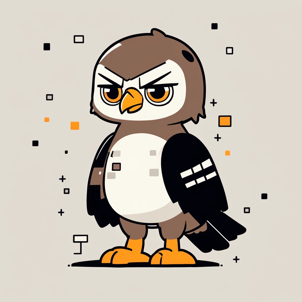 cute little hawk