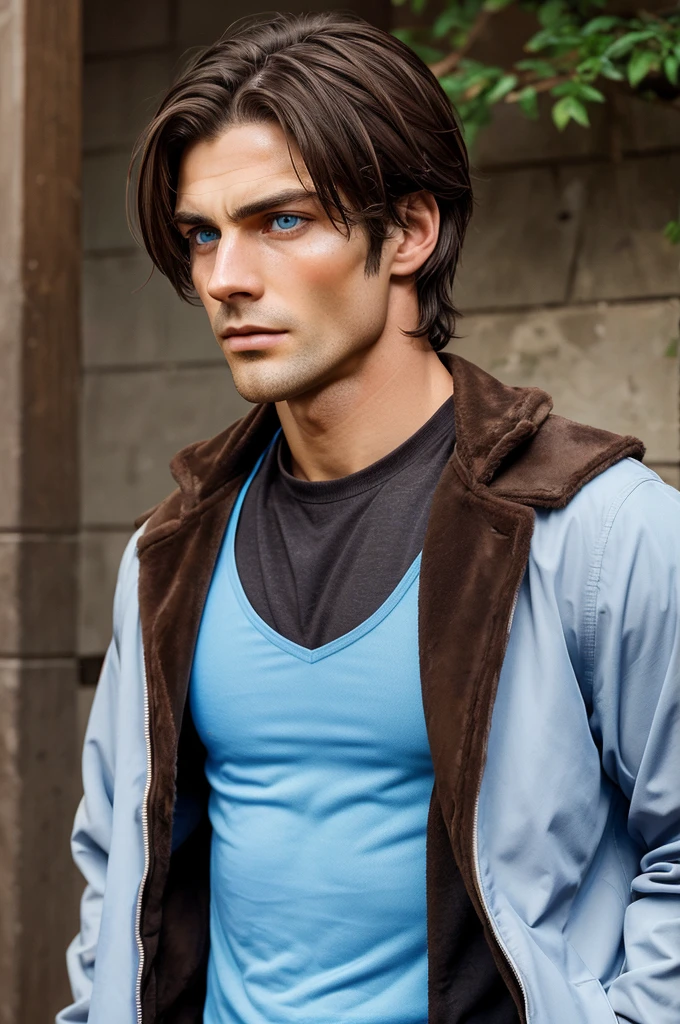 Physical description: (e.g., tall, athletic build, blue eyes, short brown hair)Distinguishing features: (e.g., scar on his left cheek, always wears a certain type of jacket)