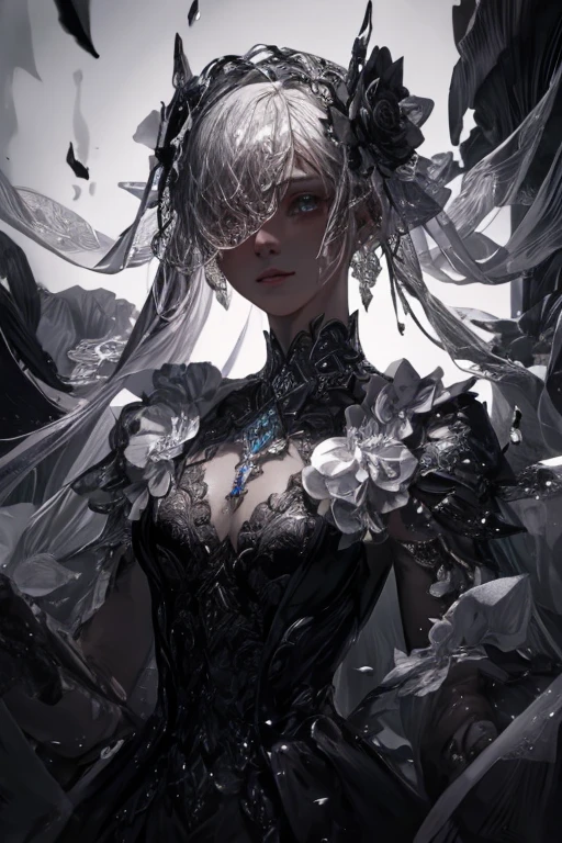 masterpiece,best quality, high quality, (dark:1.2), abyss, Award-winning photography, depth of field, human development report, Very detailed,ArtStation Trends,CGSociety Trends,complex,high detail,dark的