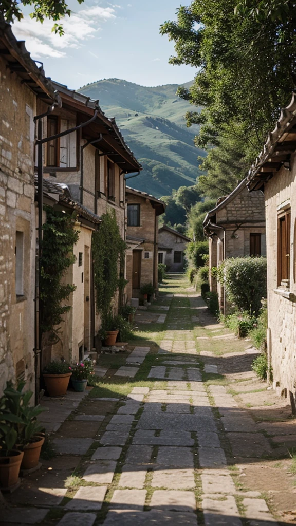In a small village