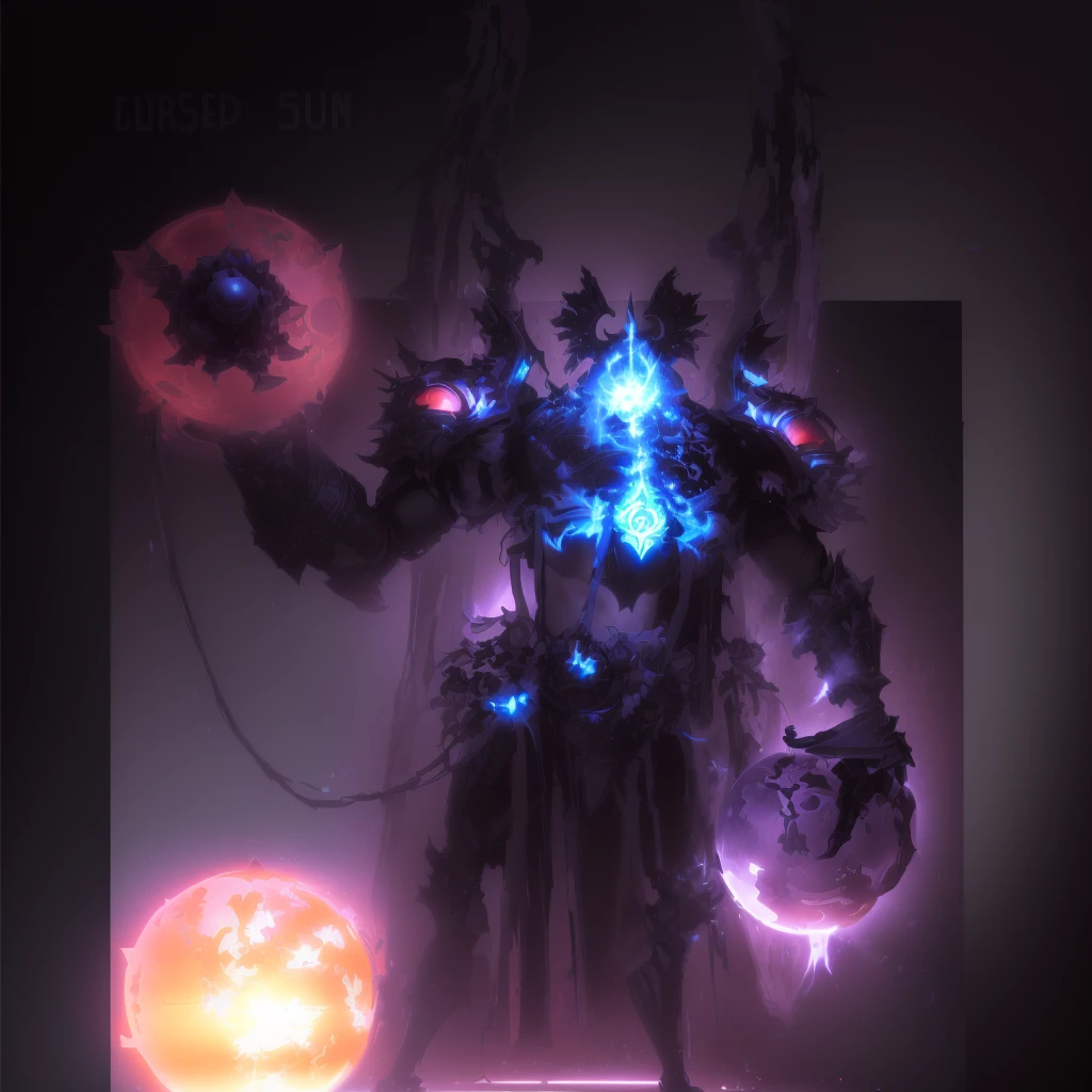 there is a black anД white Дrawing of a Дemon with a ball, Д&Д Дark sun character art, amazing Д & Д Дark sun art, 'Дark sun'- campaign setting, Дemon soul concept art, curseД, Дark sun, the suns light is consumeД, ДepraveД cybernetic Дemon, beneДick bana, Киборг Сатана, концепт-арт, Кхорн