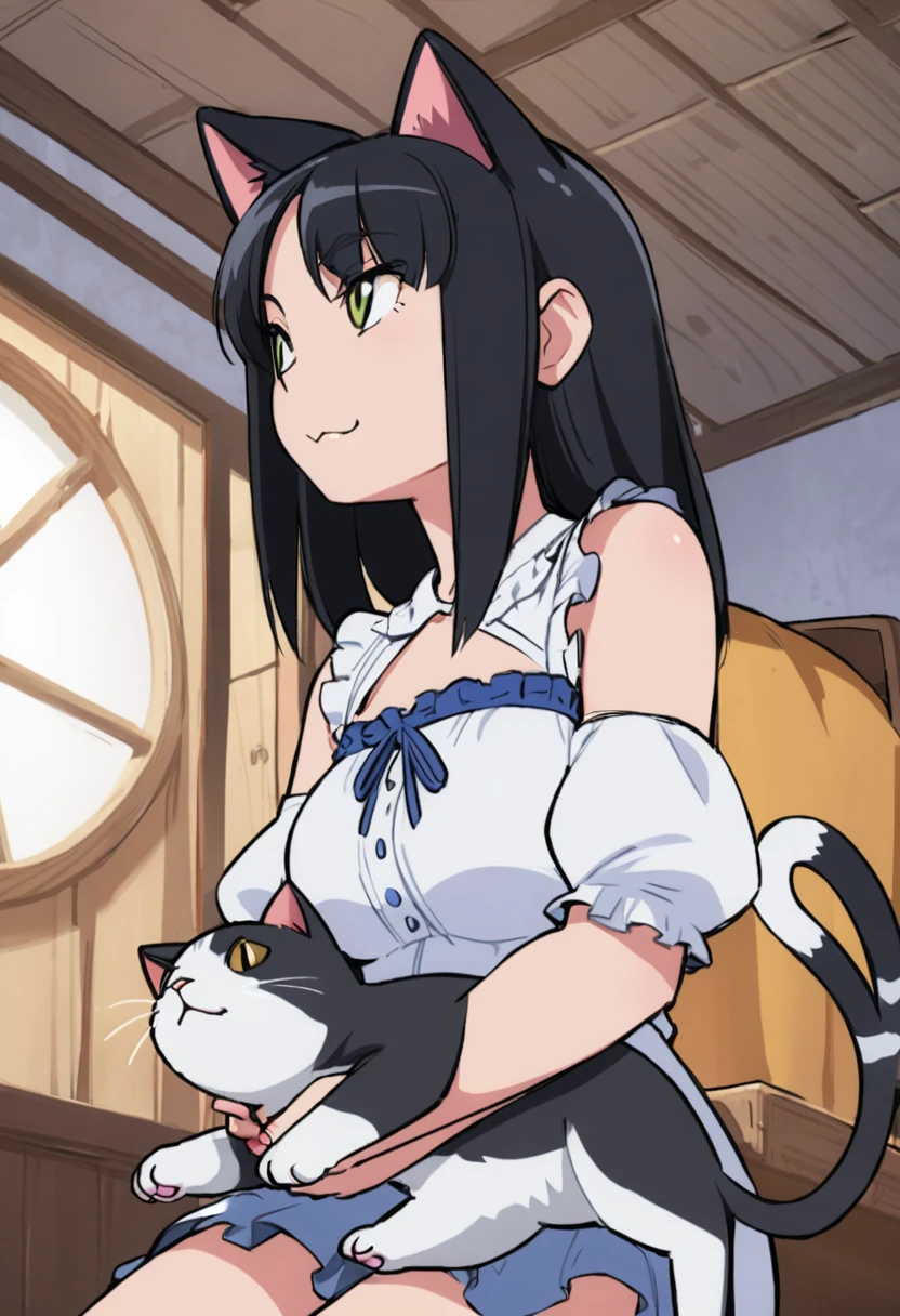 Woman Animal Cat