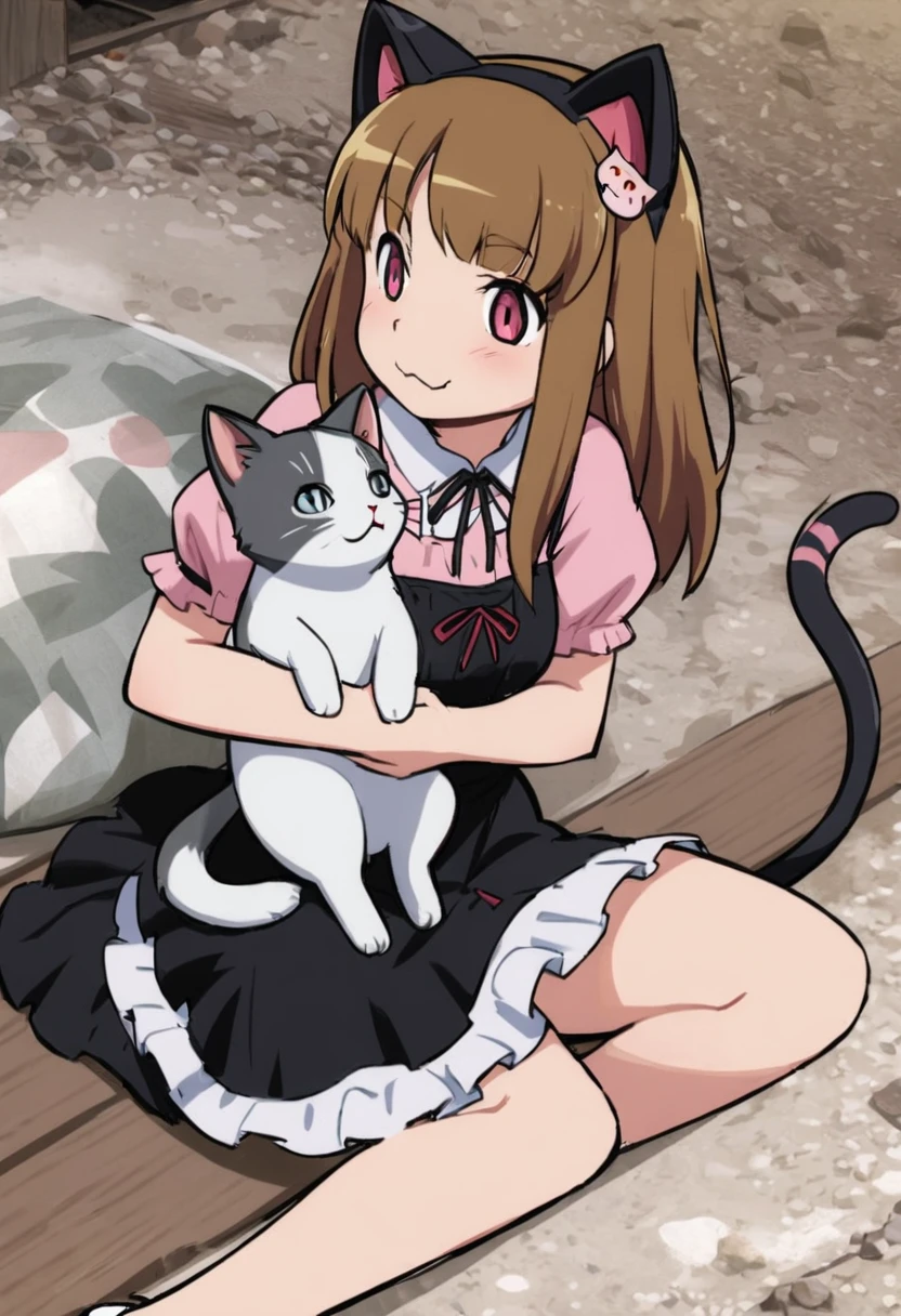 Woman Animal Cat