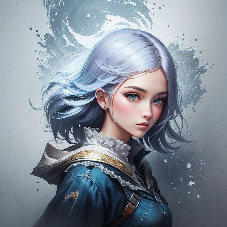 redo, in 2d digital art style