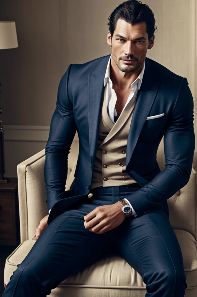 David Gandy (negative canthal inclination)