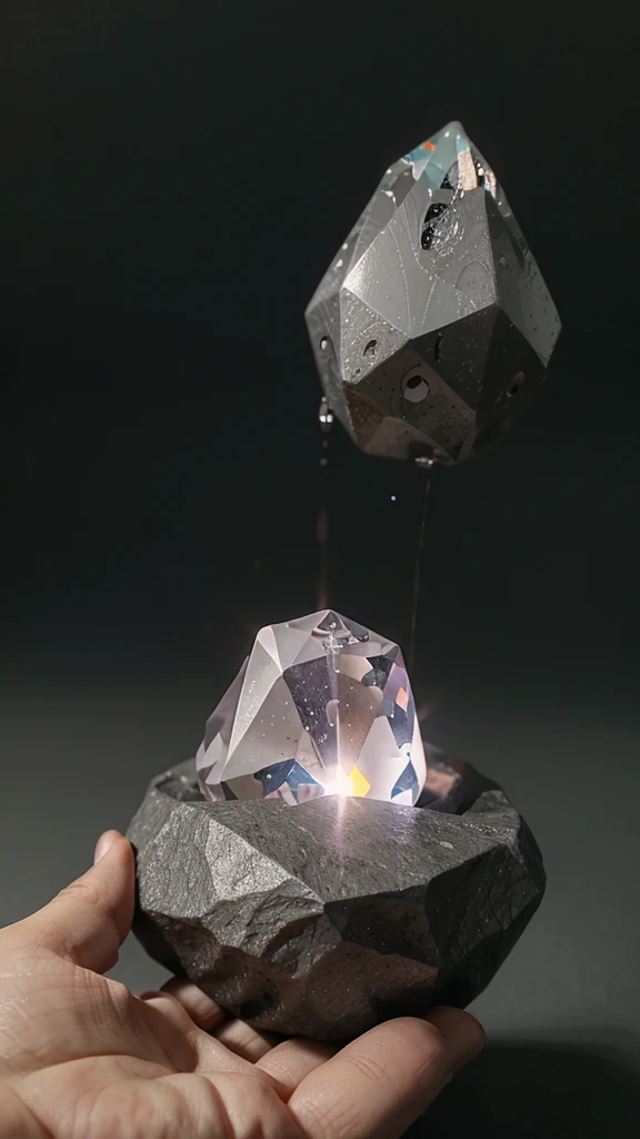 Special Gem,ore,Fantasy,wonder,Gray background