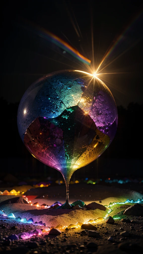 Special Gem,Special Shape,ore,Rainbow colors,Fantasy,wonder
