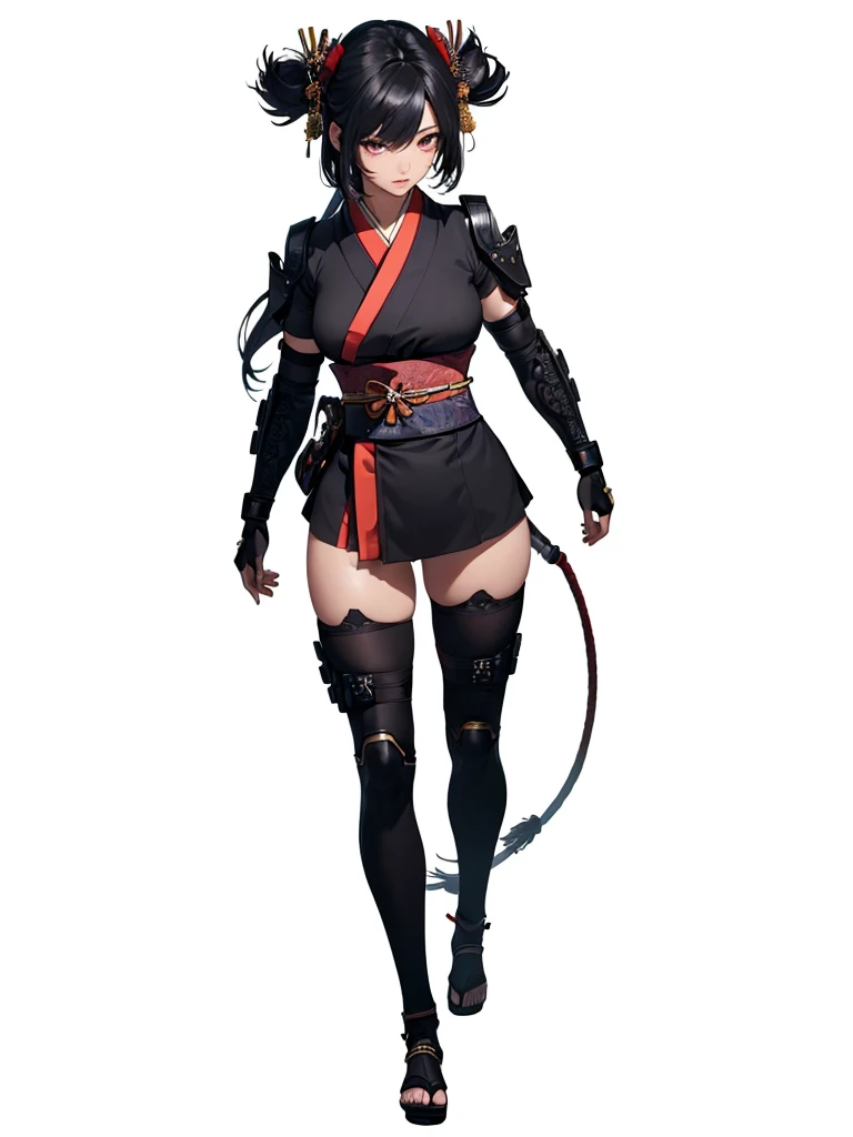 ((1girl, solo)), beautiful body, (perfect anatomy, perfect body, perfect hands, perfect legs), (five fingers:1.5), natural proportions, sexy body, (large breasts:1.5), cowboy shot BREAK
((extremely detailed face)), (beautiful detailed eyes:1.6), (realistic pupils, realistic iris:1), expressive eyes, looking at viewer, (clear eyes:1.3), (hyperrealistic:1.2), (detailed skin texture:1.2), smooth skin, (black hair:1.5), (red eyes:1.3), ((mature female)), (detailed lips:1.2), (attractive lips:1.1), (glossy lips:1.1), (parted lips), perfect face, perfect eyes BREAK
(((female samurai))), japanese clothes, (short kimono:1.5), puffy short sleeves, sash, black elbow gloves, fingerless gloves, (arm guard:1.5), thighs, black thighhighs, ass visible through thighs, ((jingasa)) BREAK
(masterpiece:1.5), anime-style, top quality, best quality, (beautiful and aesthetic:1.2), (ultra detail:1.5), Ultra-detailed depiction, Ultra-precise depiction, extremely detailed 8k illustration, high resolution, (highly detailed shading:1.2), (realistic lighting:1.4), perfect lighting, vibrant colors, dynamic tones, striking hues, 8k, absurd resolution, perfect shadows, hdr, UHD, ambient lighting, realistic, ultra-realistic, photo realistic, highly detailed, rich detail, luminous colors, fine texture, intricate design, professional illustration, (soft light:1.2), (illustration:0.7)