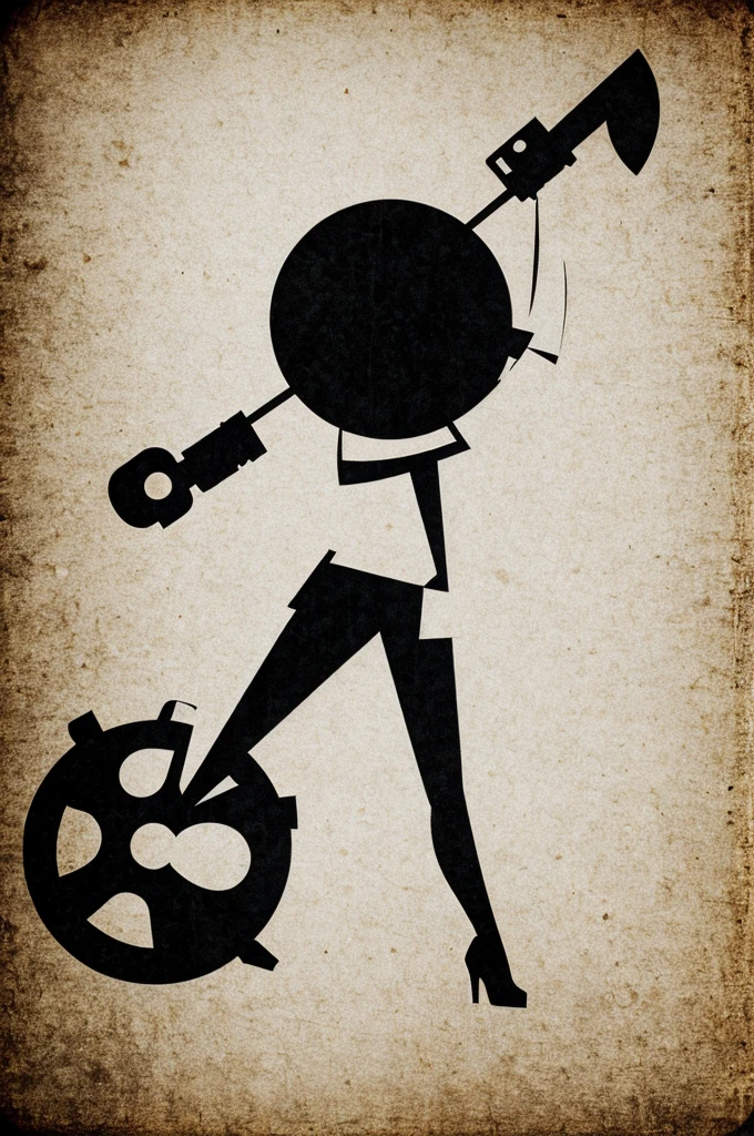 Stylized image for copyright