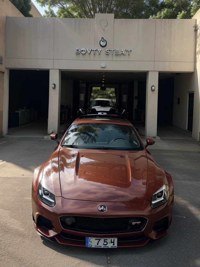 A beautiful car