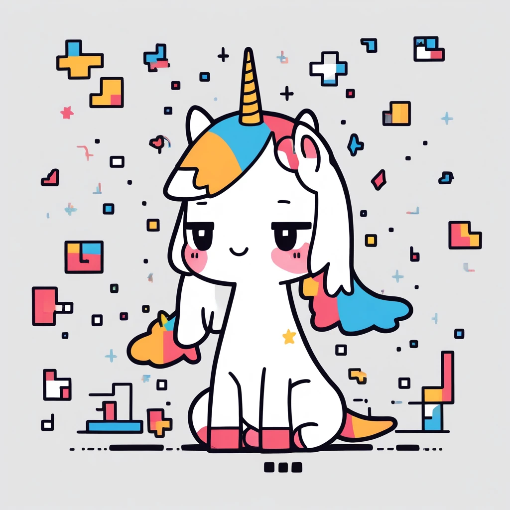 cute little unicorn