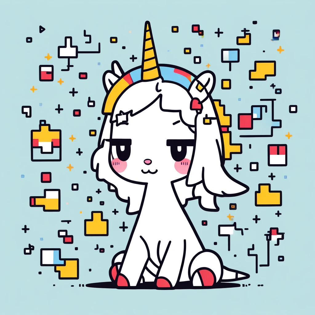 cute little unicorn