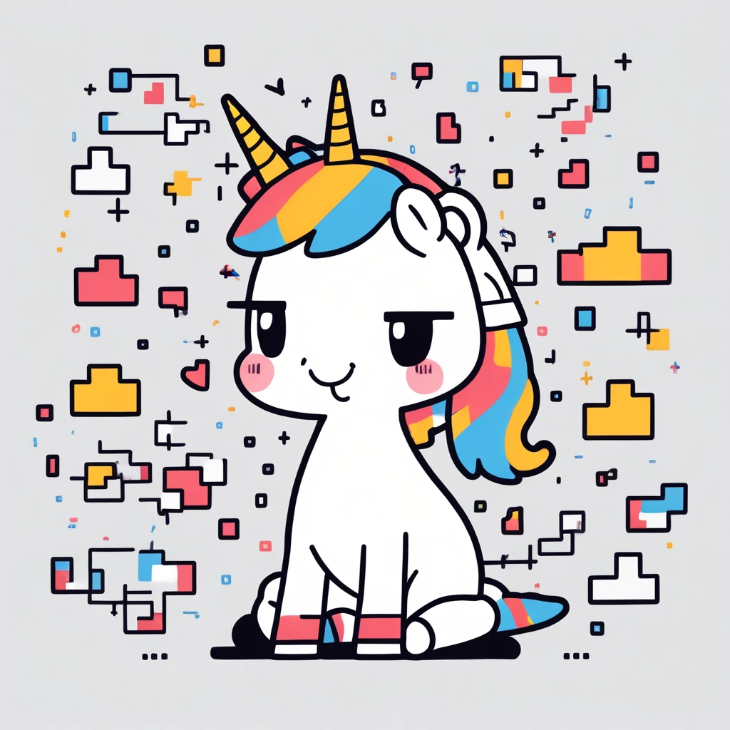 cute little unicorn
