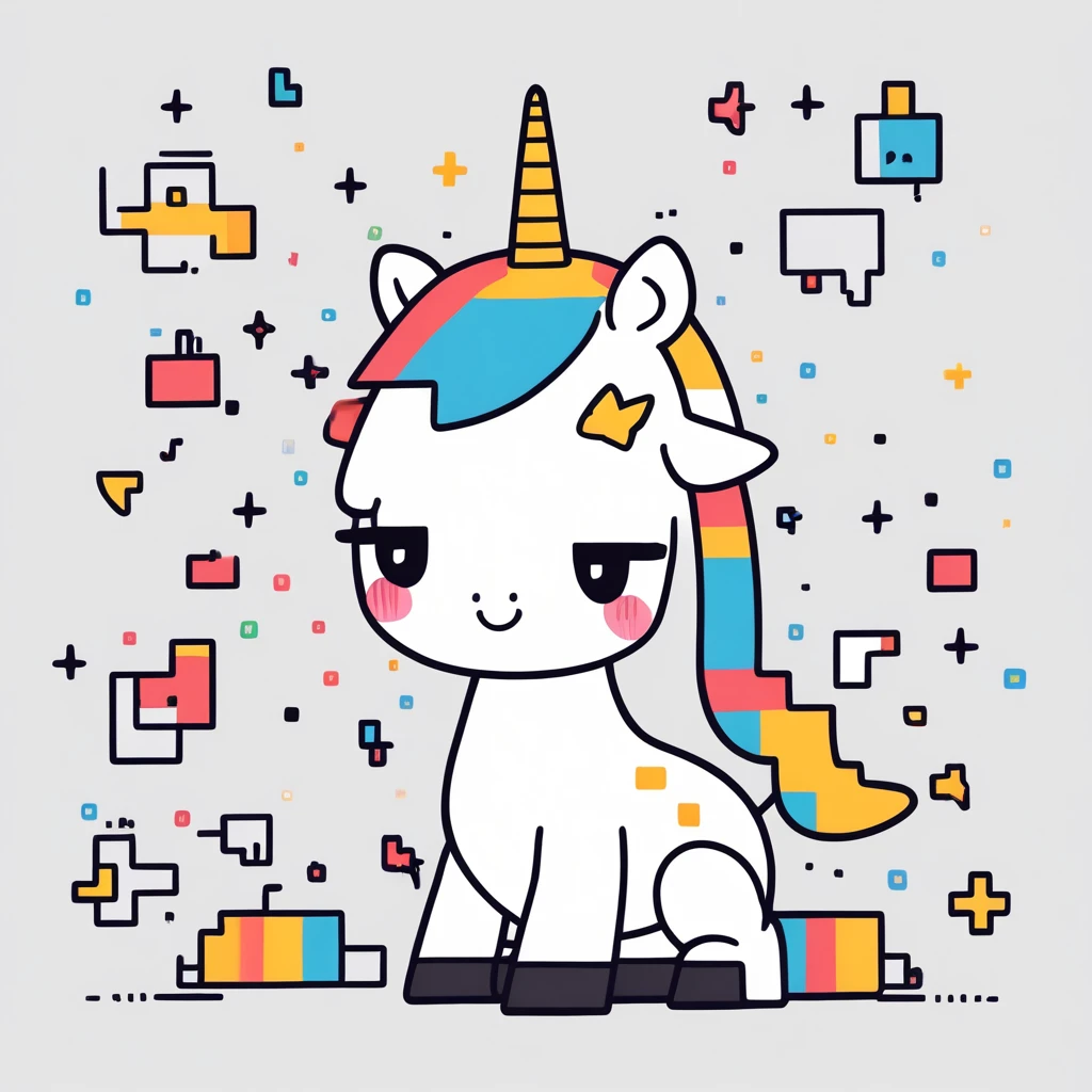 cute little unicorn