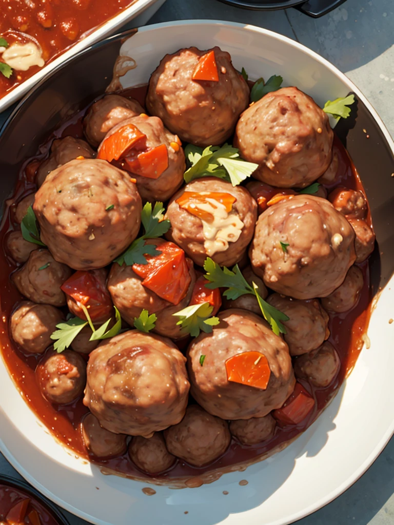Anal meatballs