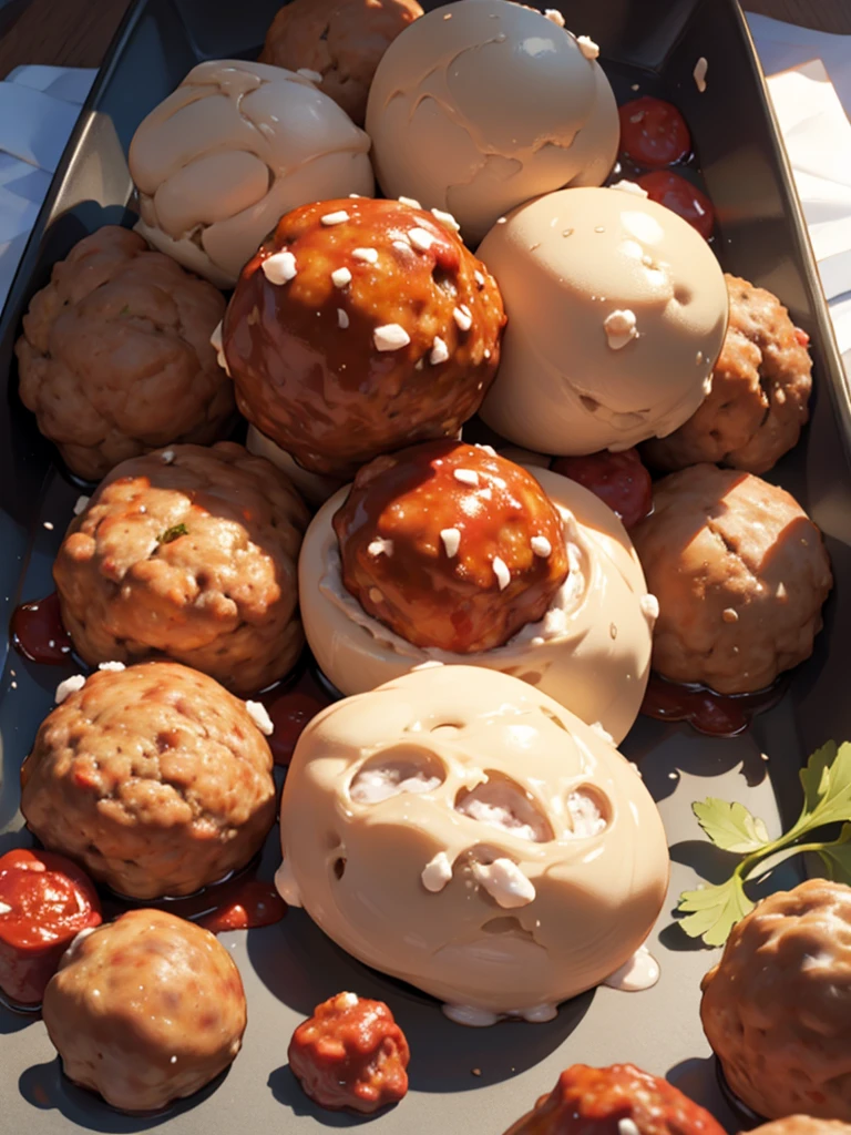 Anal meatballs