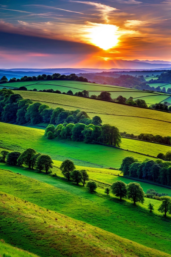 Original landscape，Sky and clouds，Tyndall effect，A country road，Colorful hot air balloon，Tyndall effect，Tyndall effect，High quality desktop wallpaper, Verdant forest, Detailed field properties, Beautiful English countryside, Stunning scenery, Rolling Hills, Landscape Wallpaper, Lush countryside, Green forests, Stunning scenery, Green fields in the background, High quality wallpaper, Beautiful wallpapers，Ultra high quality，Ultra HD，Ultra-high resolution