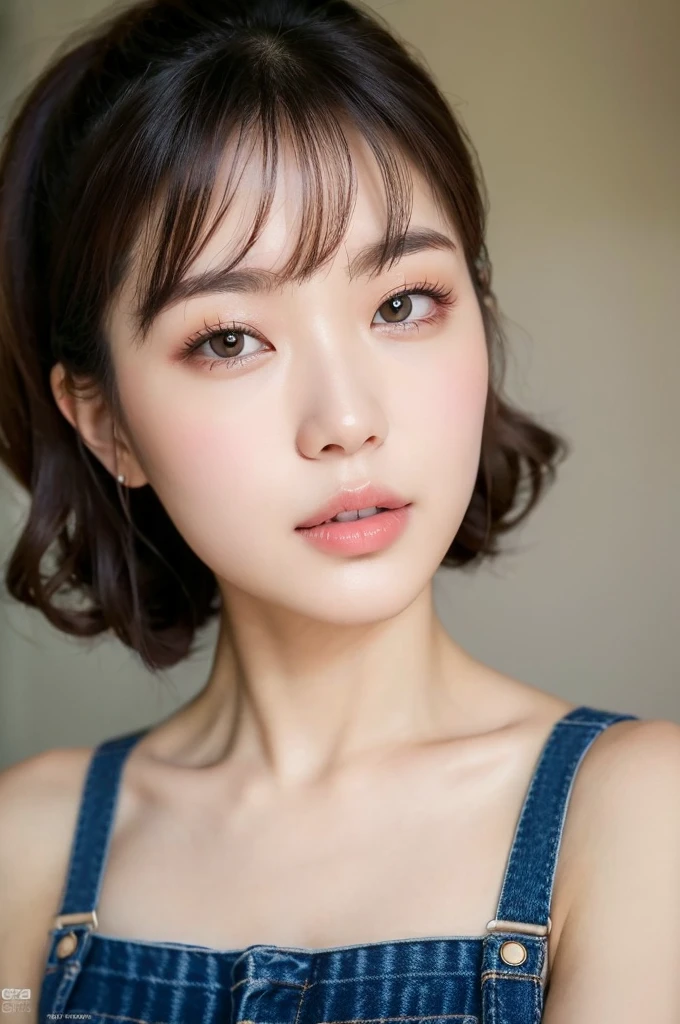 (((masterpiece))), (((Highest quality: 1.4))), ((Very detailed: 1.4)) , (Full Body Shot), (Shooting from the side), ((One Woman)), Incredible beauty、Plump Mature Woman、((nude、Wearing a over-alls))、 Perfect look,double eyelidの目,Delicate makeup,Cool Beauty, Accurately expresses the fine details of the face and skin texture,(The most beautiful face and eyes), double eyelid,Delicate skin,