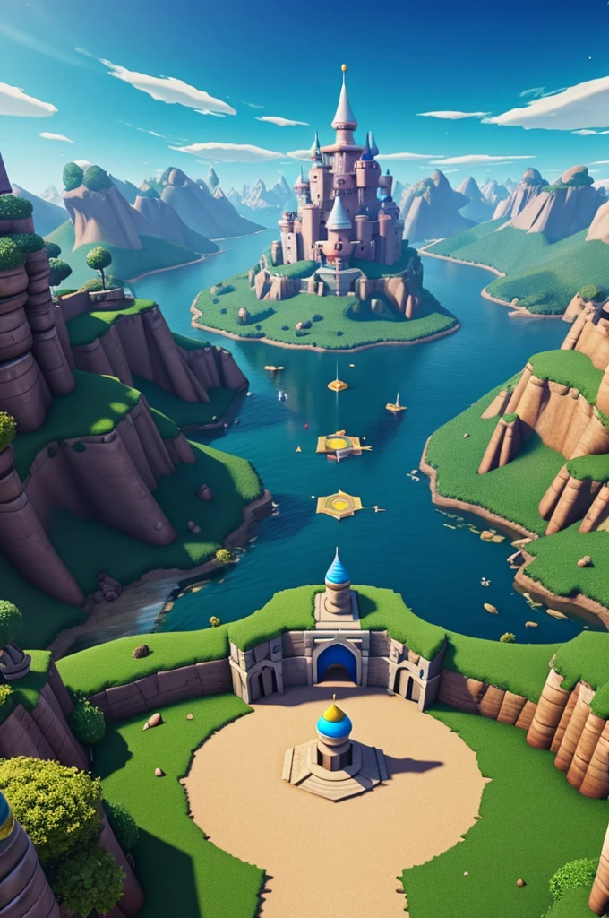 Animated geometry kingdom
