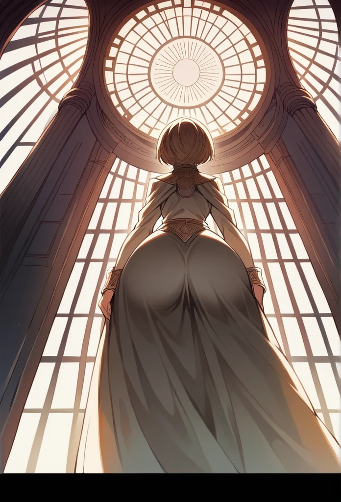 young intricate woman in short royal palace with  and huge ass, art by Ivan Aivazovsky, wide angle lens f/2.8, ultra crazy high resolution intricate textures, texture indentation, perfect perspective, perfect geometry, ultra crazy ambient lighting, ultra crazy ambient shadows, luminism, ultra detailed busy background, mosaic, maximalismo, perfectionism, IPA Award-winning masterpiece,