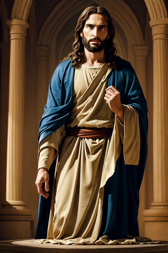 an image referring to you are the christ, let his will be done animated