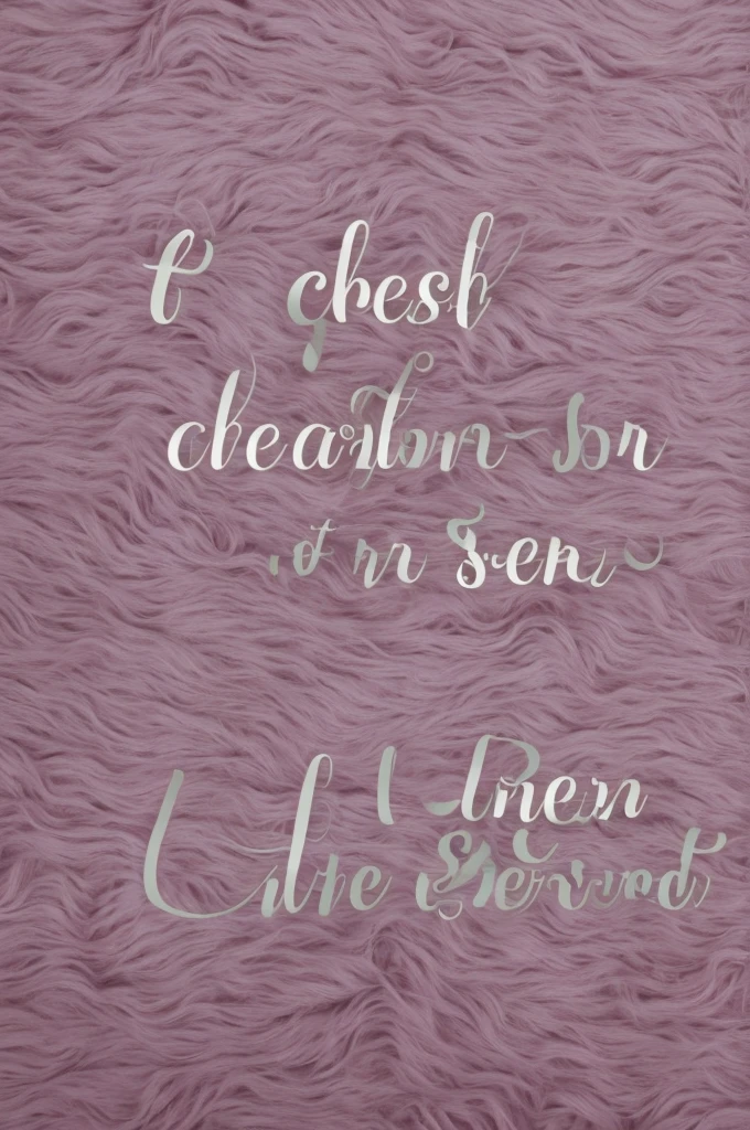 "Create a 3D text layout with the following text, exactly as specified:
PET SALON
PINK BEACH
Key requirements:
1. Text Accuracy:
- Ensure both lines are included exactly as written above
- There must be a blank line between 'PET SALON' and 'PINK BEACH'
2. Style and Texture:
- Use a fluffy, fur-like texture for all letters
- Color should be pastel pink
3. Perspective:
- Present the text in a straight-on, frontal view
- No perspective distortion; text should be perfectly aligned and centered
4. Floating Effect:
- Create the illusion that the text is floating in a white space
- Add subtle shadows beneath the text to suggest suspension
5. Background:
- Pure white background
- Subtle gradient from center to edges to enhance depth
6. 3D Effect:
- Each letter should have visible depth and 3D qualities
- Soft, diffused lighting to highlight the furry texture
7. Overall Appearance:
- Plush and soft look, resembling luxury fur or fluffy carpet
- Dreamy and inviting atmosphere, suitable for a pet salon with a beach theme
Please double-check that both lines of text ('PET SALON' and 'PINK BEACH') are fully included and correctly spelled in the final image."