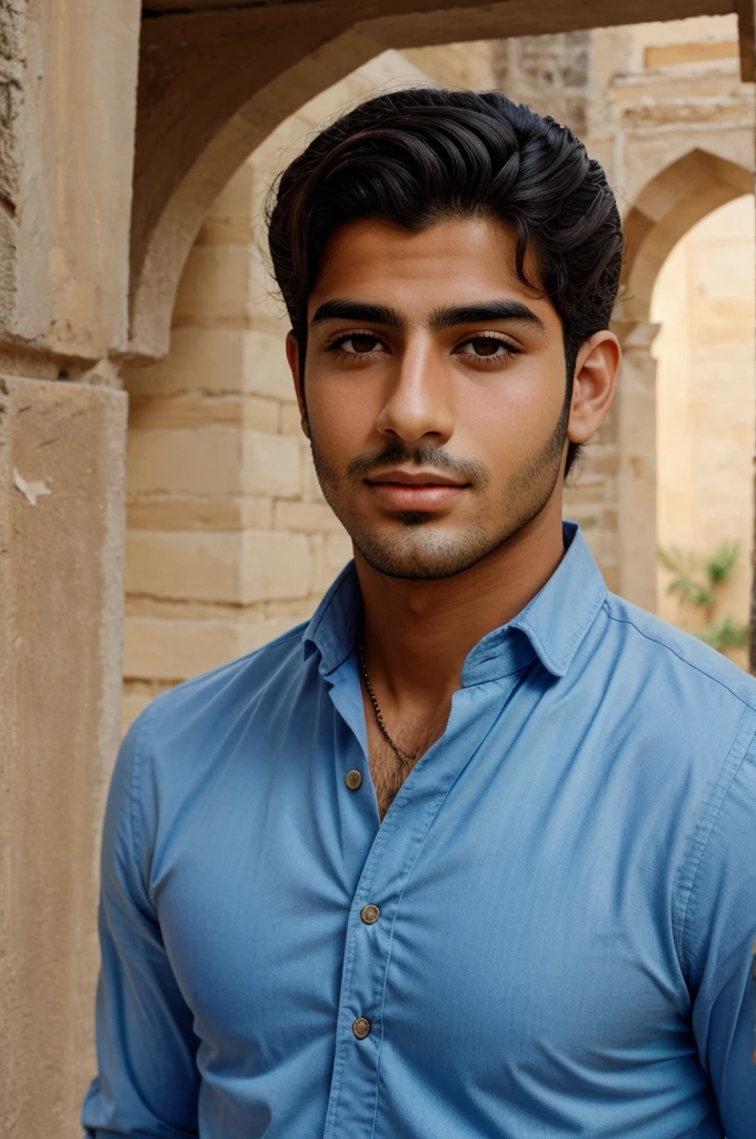 Half French and half Arab boy handsome 