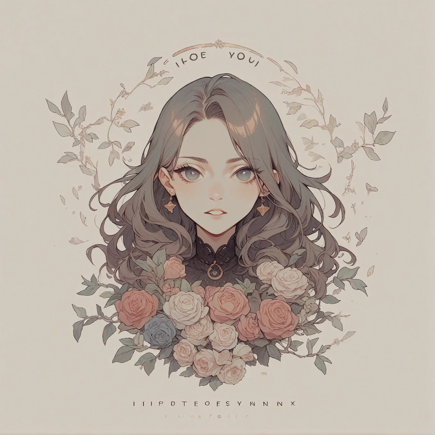 create a I LOVE YOU LIKE A LOVE SONG cover for spotify