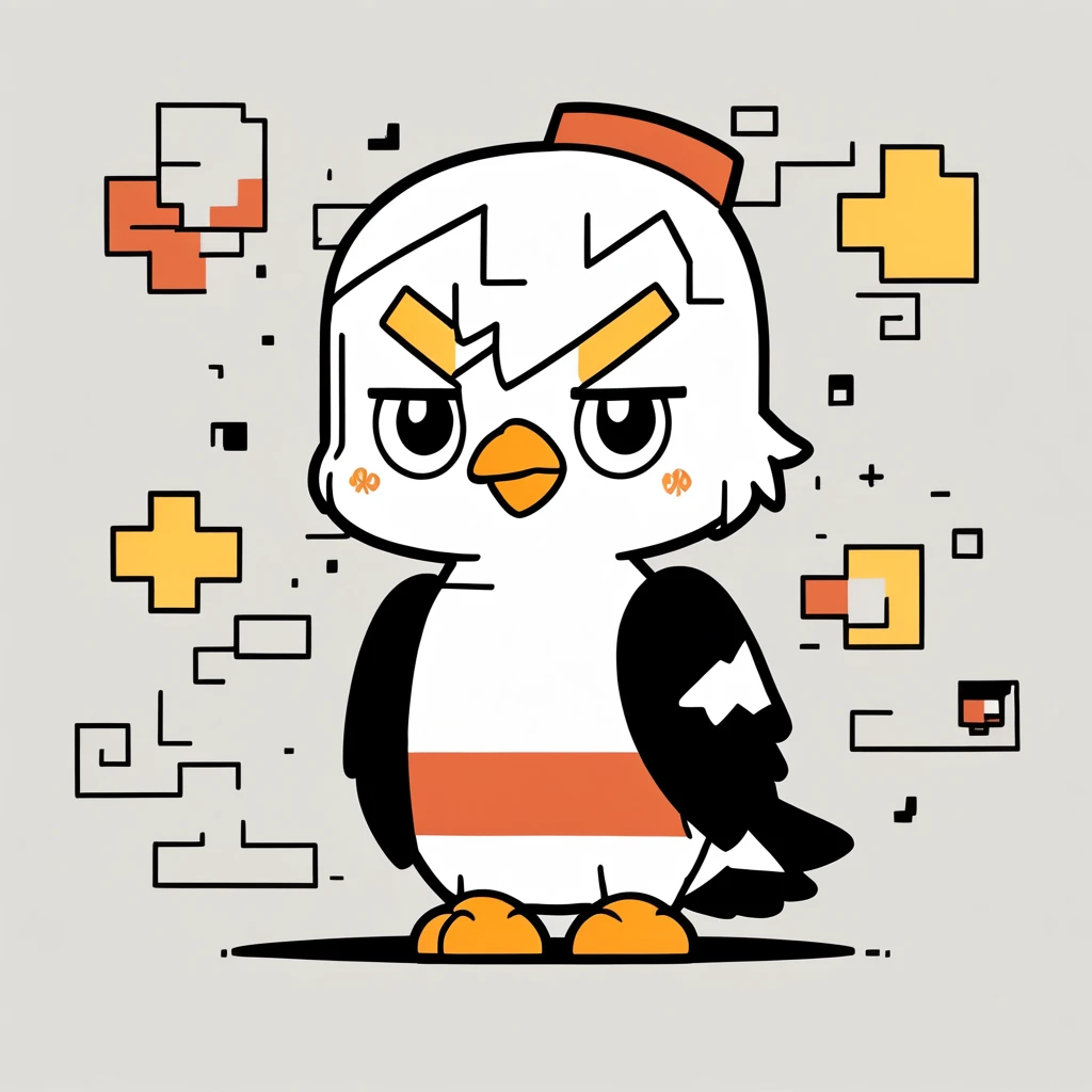cute little eagle