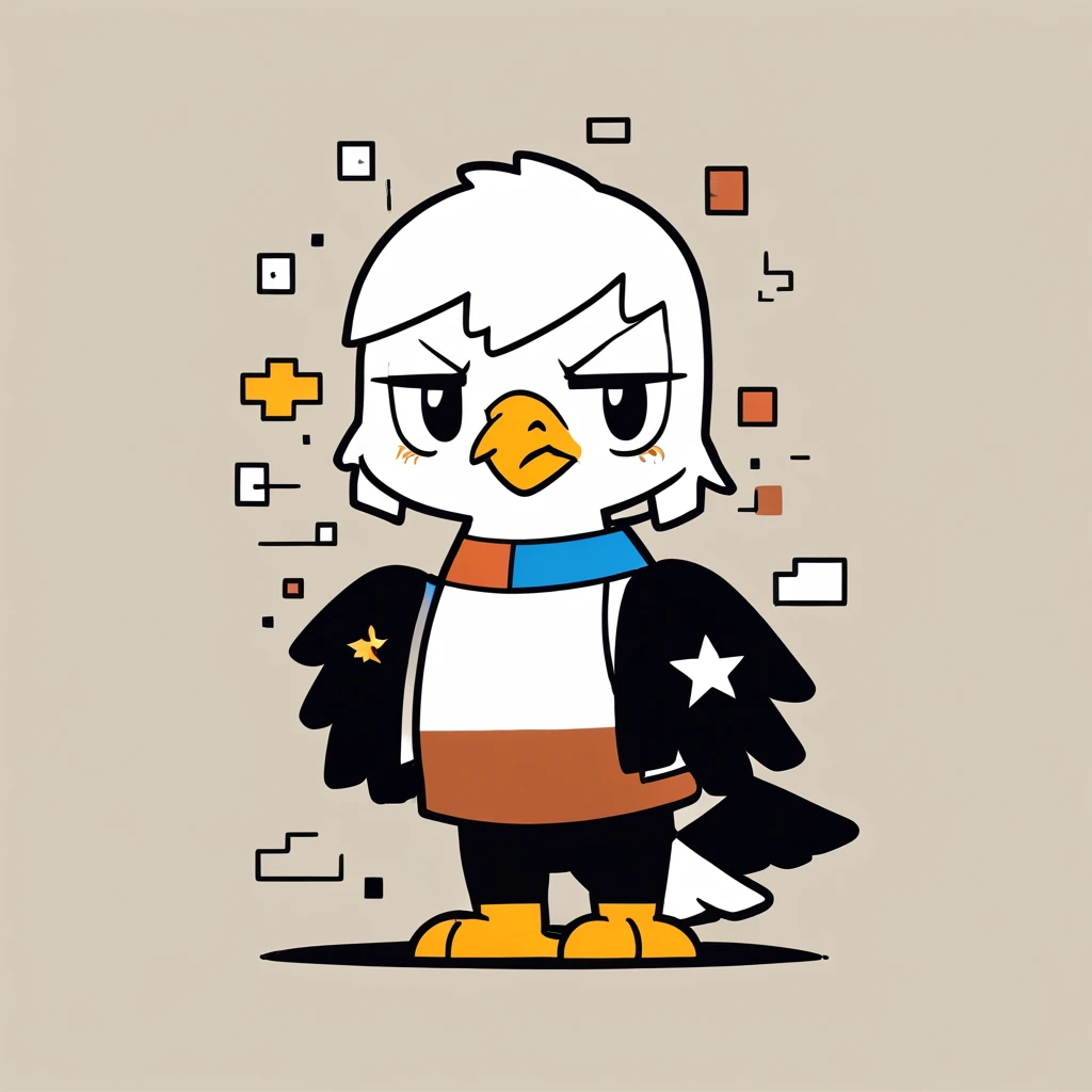 cute little eagle